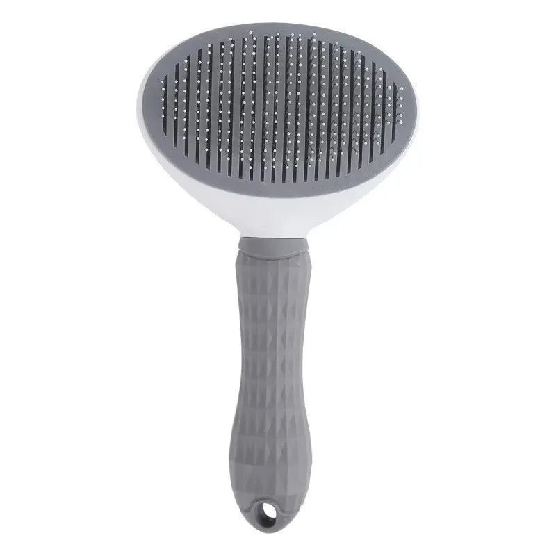 Brosse autonettoyante pour chien et chat