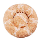 Lit lavable rond pour animaux de compagnie