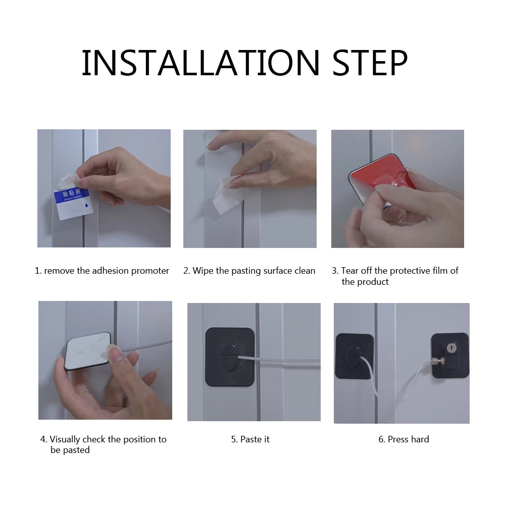 Serrure de Sécurité pour Bébé et Enfant