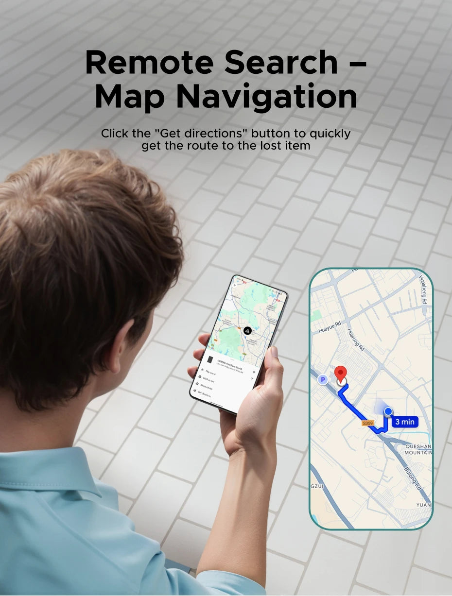 Localisateur objet format CB pour Android