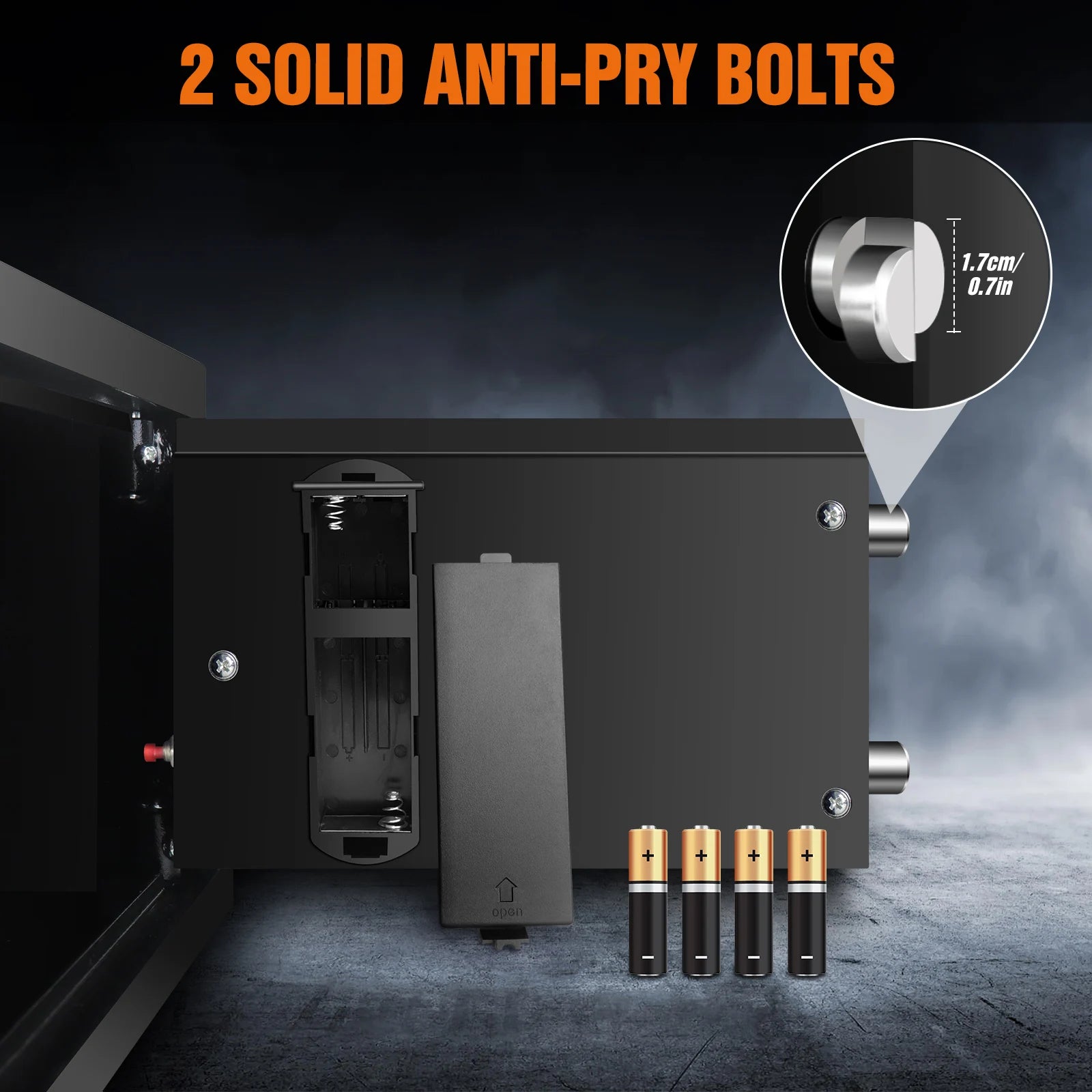 Coffre-fort ignifuge et étanche pour la maison