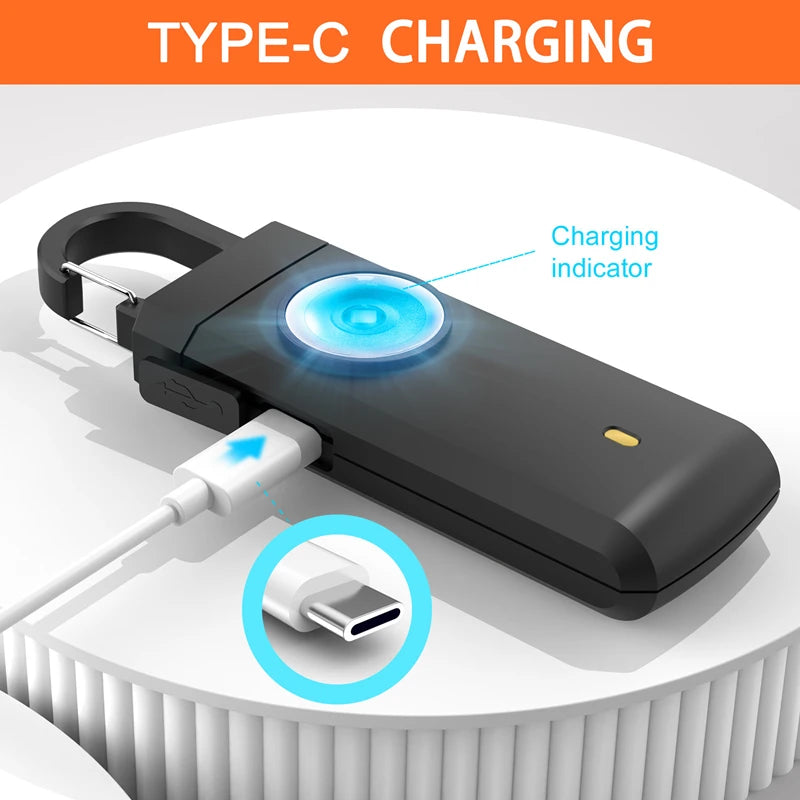 Alarme d'auto-défense rechargeable Xiaomi 130db