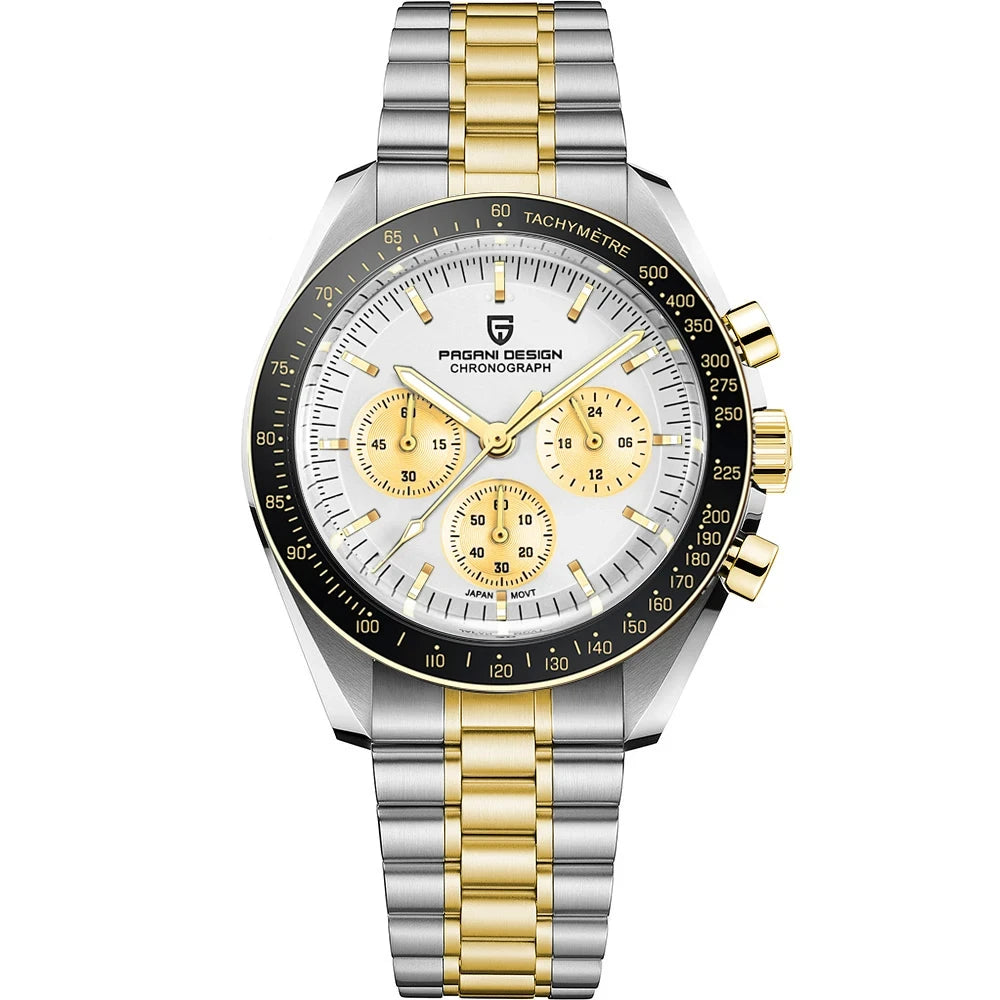 Superbe montre chronographe PAGANI DESIGN étanche 10 bars