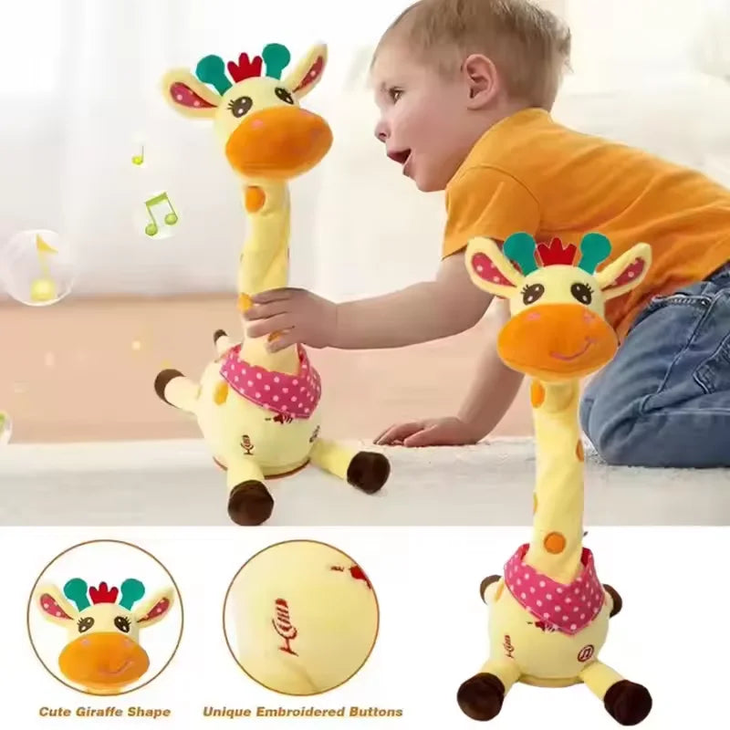 Jouet musical Girafe à 3 modes pour les tous petits