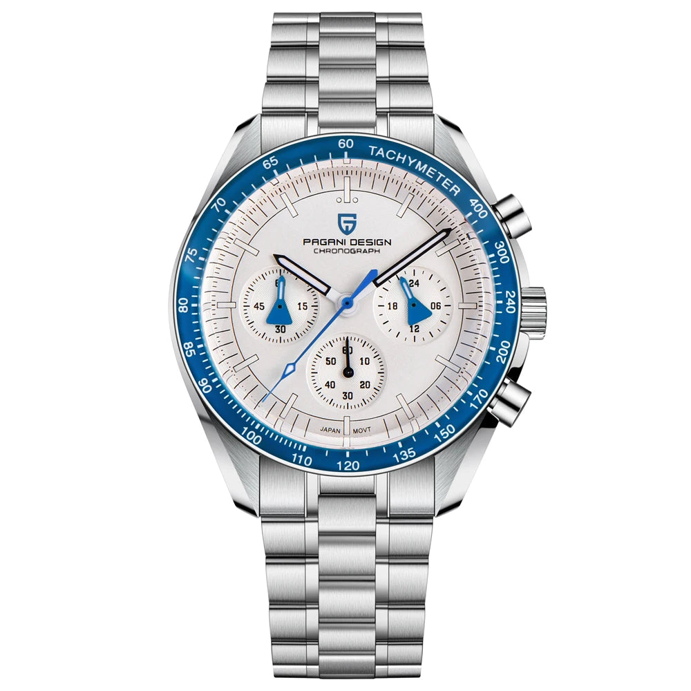 Superbe montre chronographe PAGANI DESIGN étanche 10 bars