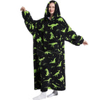 Robe de chambre homme et femme extra large en polaire Sherpa pour un confort extra