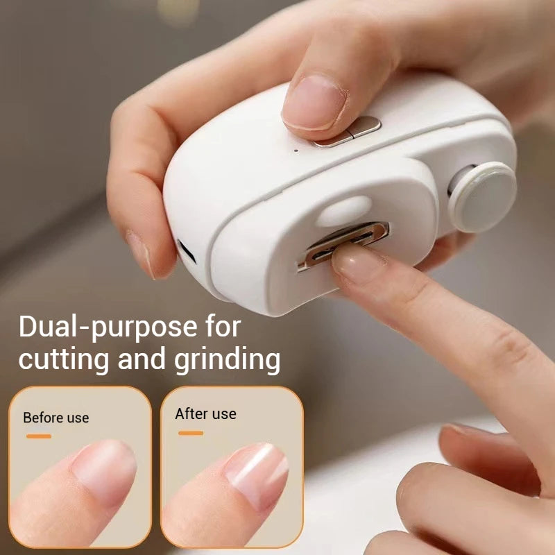 Coupe-ongles électrique automatique de sécurité avec lumière