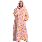 Robe de chambre homme et femme extra large en polaire Sherpa pour un confort extra
