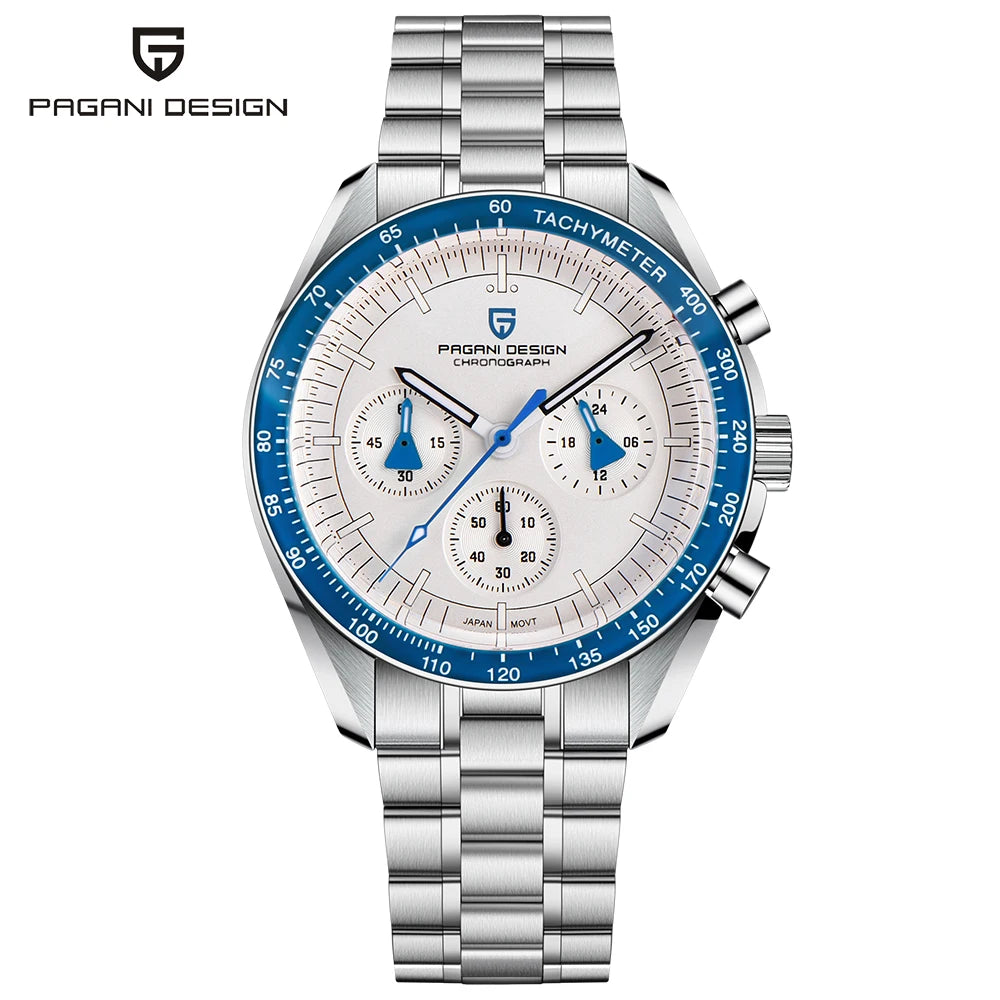 Superbe montre chronographe PAGANI DESIGN étanche 10 bars