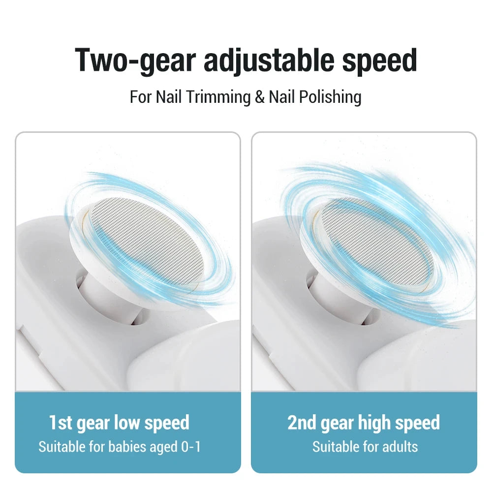 Coupe-ongles électrique automatique de sécurité avec lumière