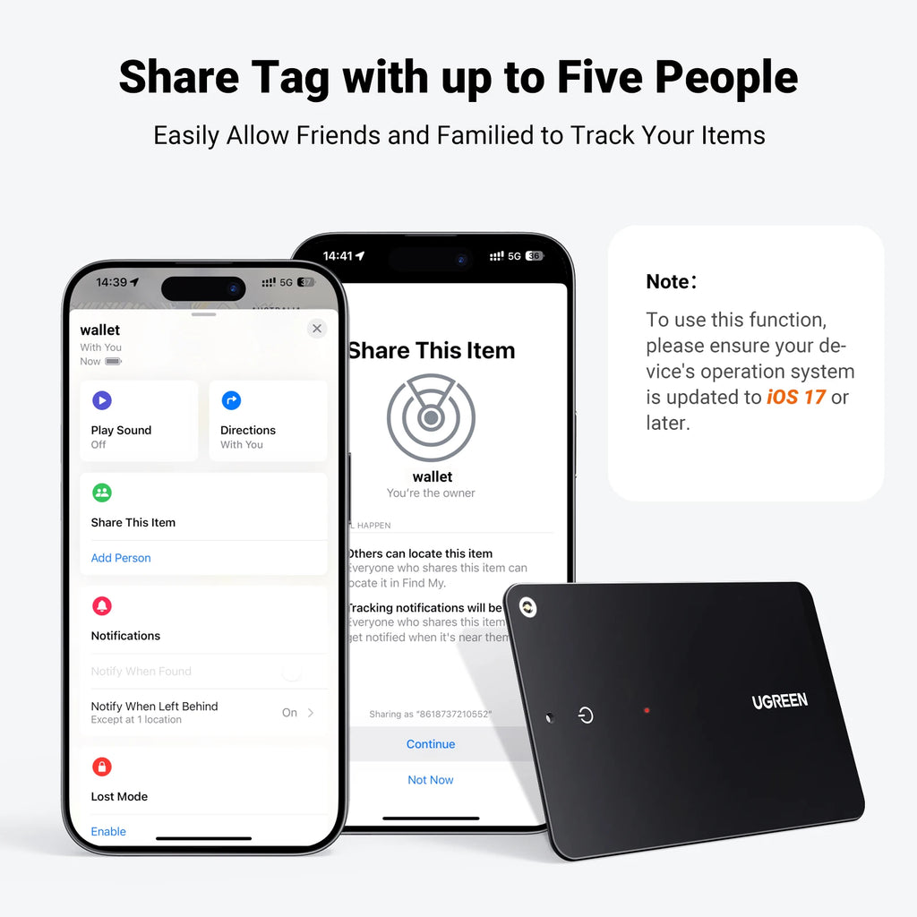 Localisateur objet format CB pour IOS Apple