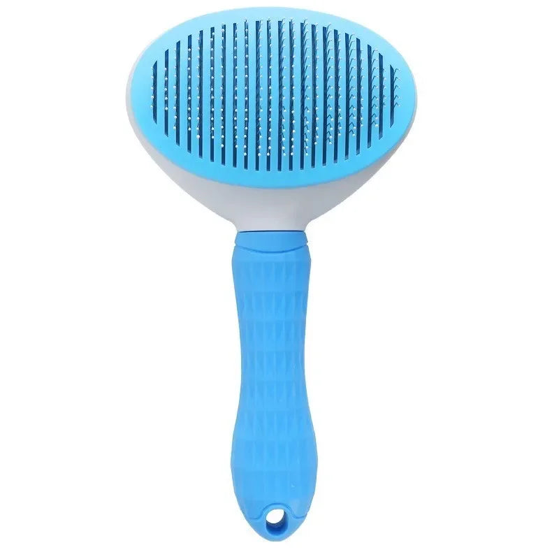 Brosse autonettoyante pour chien et chat