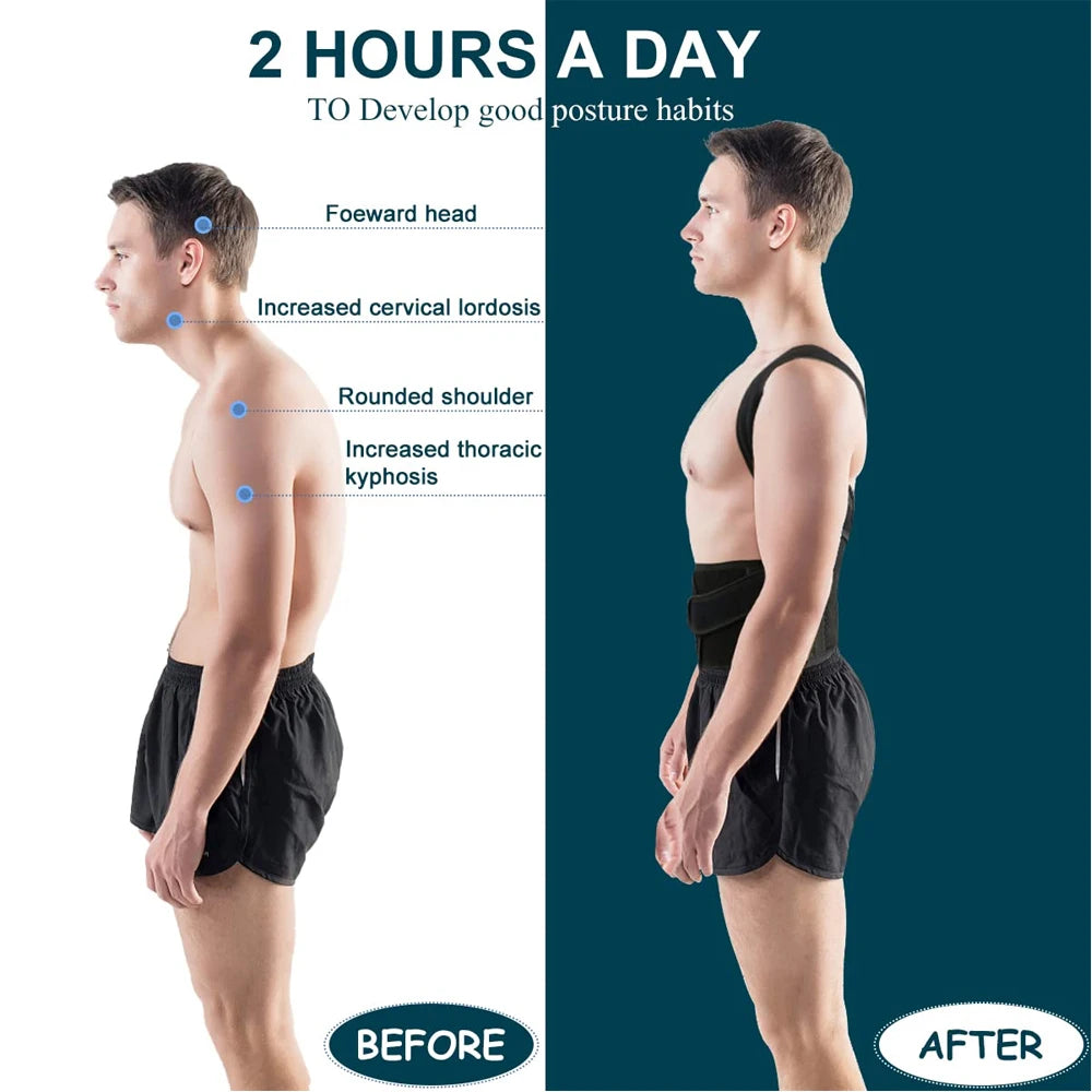 Correcteur de posture dorsale