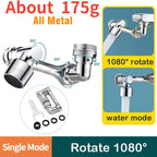 Adaptateur de robinet universel à rotation