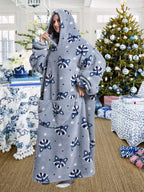 Robe de chambre homme et femme extra large en polaire Sherpa pour un confort extra