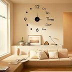 Horloge murale autocollante 40cm