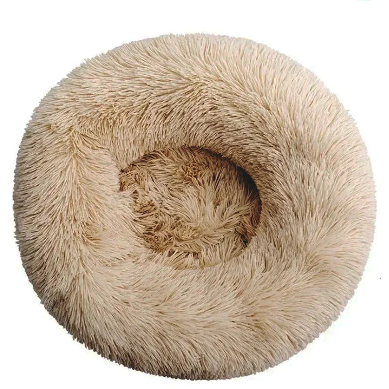 Lit lavable rond pour animaux de compagnie
