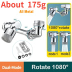 Adaptateur de robinet universel à rotation