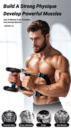 Barre de bras réglable en forme de U avec poignée en mousse