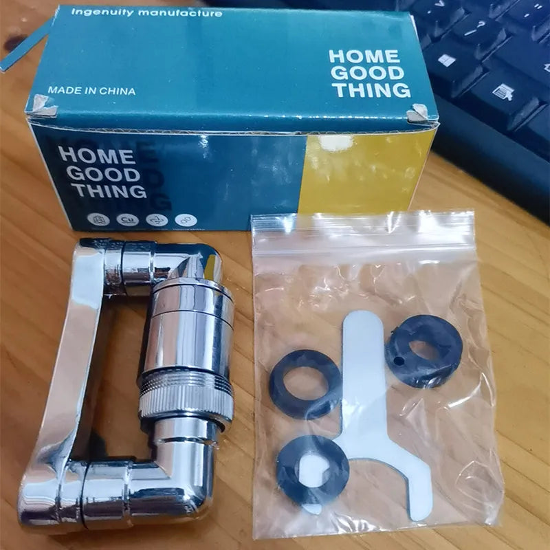 Adaptateur de robinet universel à rotation