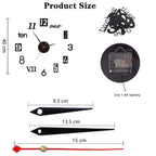 Horloge murale autocollante 40cm