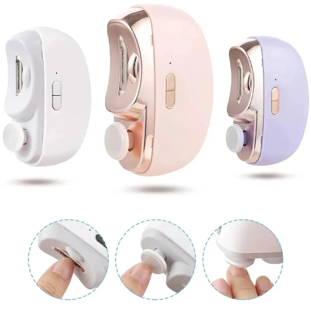 Coupe-ongles électrique automatique de sécurité avec lumière