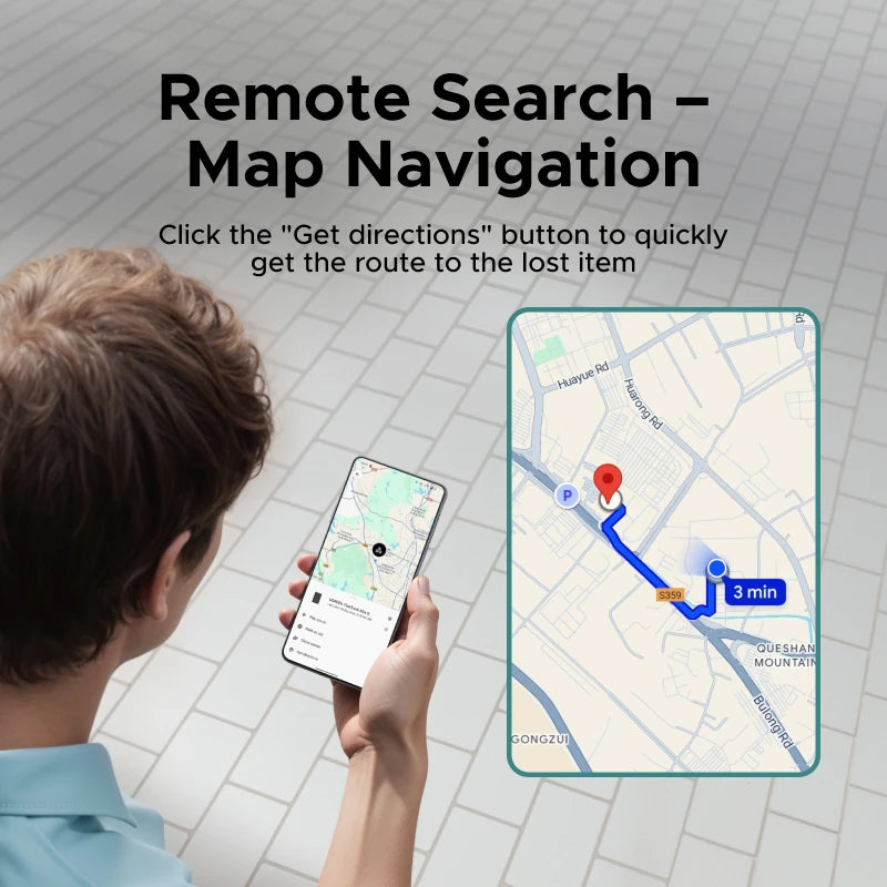 Localisateur objet format CB pour Android