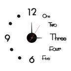 Horloge murale autocollante 40cm