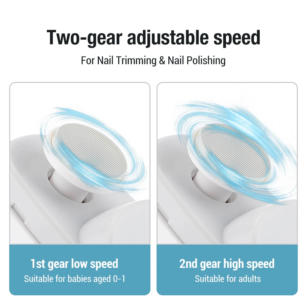 Coupe-ongles électrique automatique de sécurité avec lumière