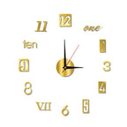 Horloge murale autocollante 40cm