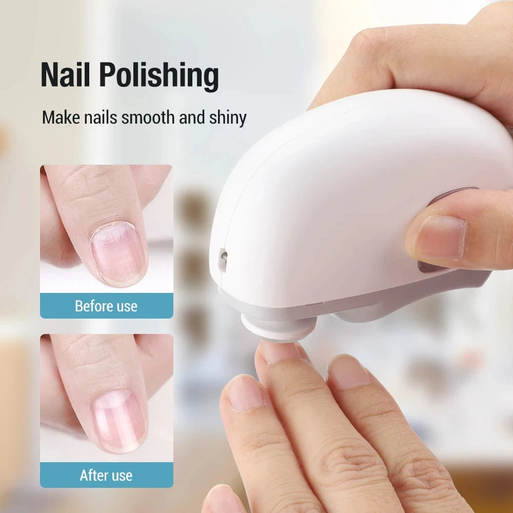 Coupe-ongles électrique automatique de sécurité avec lumière
