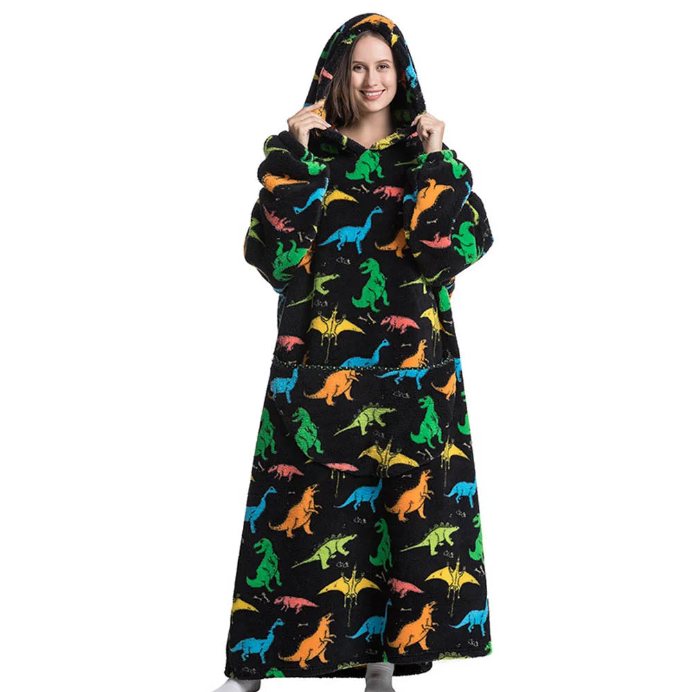 Robe de chambre homme et femme extra large en polaire Sherpa pour un confort extra