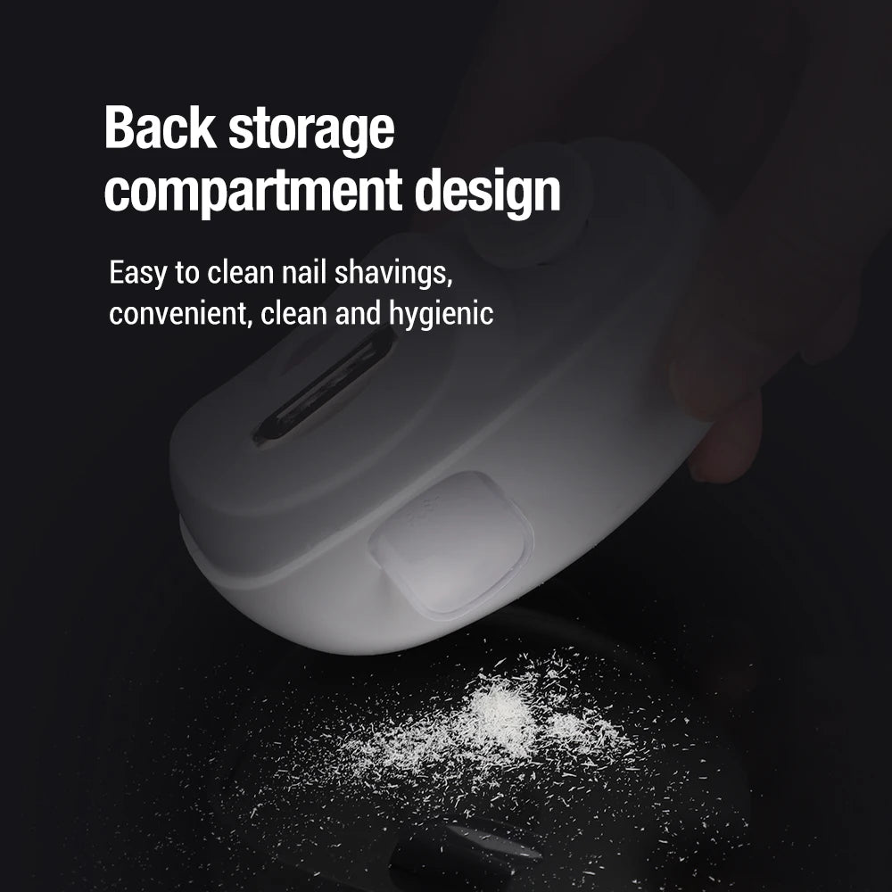 Coupe-ongles électrique automatique de sécurité avec lumière
