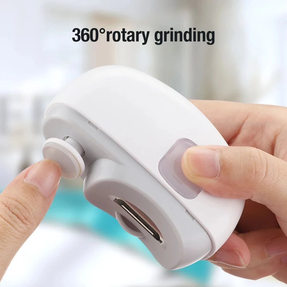 Coupe-ongles électrique automatique de sécurité avec lumière