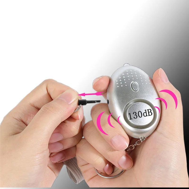 Alarme individuelle d'auto-défense 130db ultra rassurante