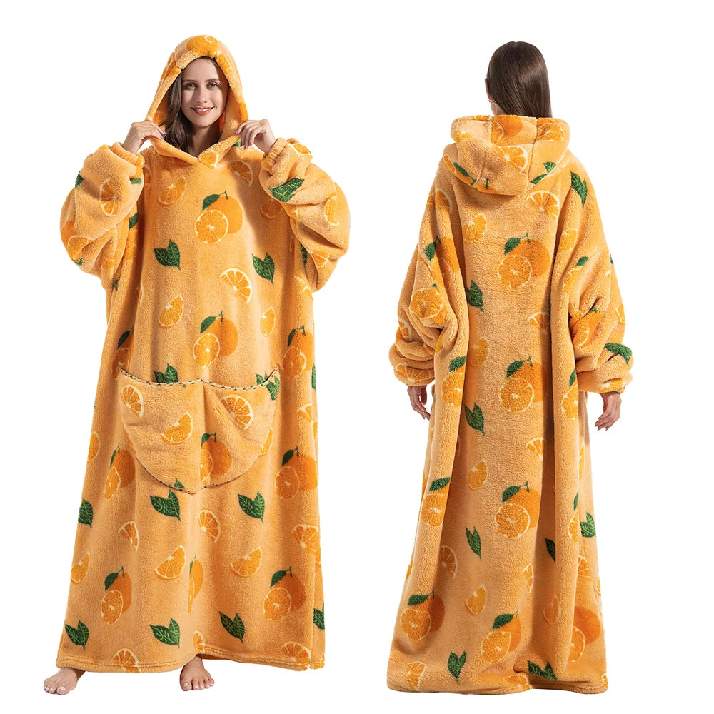 Robe de chambre homme et femme extra large en polaire Sherpa pour un confort extra