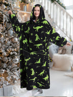 Robe de chambre homme et femme extra large en polaire Sherpa pour un confort extra