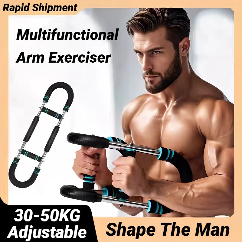 Barre de bras réglable en forme de U avec poignée en mousse
