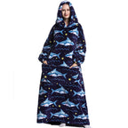Robe de chambre homme et femme extra large en polaire Sherpa pour un confort extra